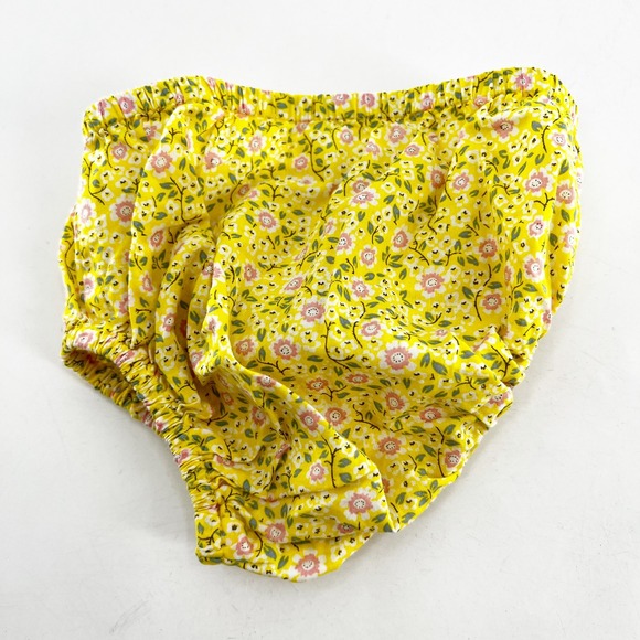 Baby Boden Floral Bloomers Yellow Baby Girl 6-12‎ Months - Picture 2 of 4